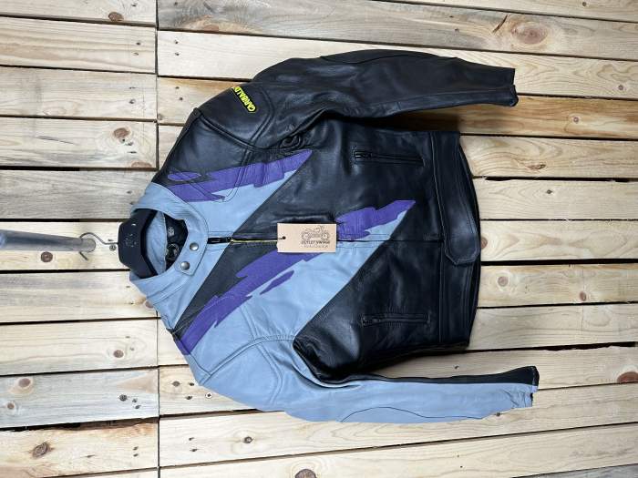 CHAQUETA T-M MOTO GARIBALDI MORADO 48