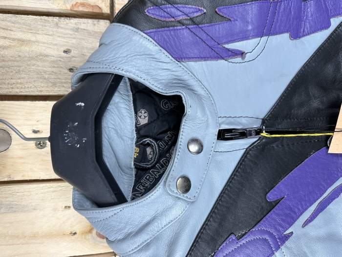 CHAQUETA T-M MOTO GARIBALDI MORADO 48