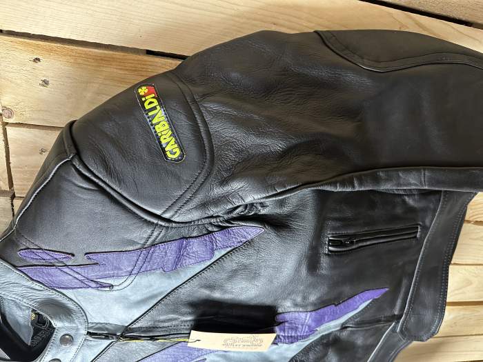 CHAQUETA T-M MOTO GARIBALDI MORADO 48