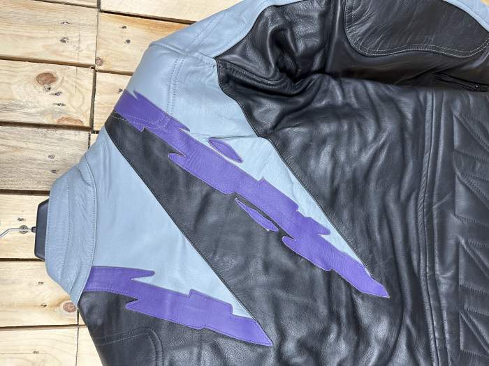 CHAQUETA T-M MOTO GARIBALDI MORADO 48