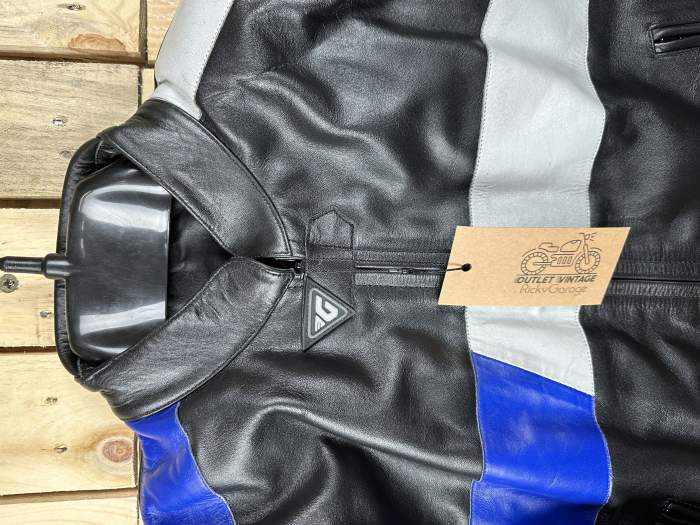 CHAQUETA T-L DE MOTO GARIBALDI NEGRA 2