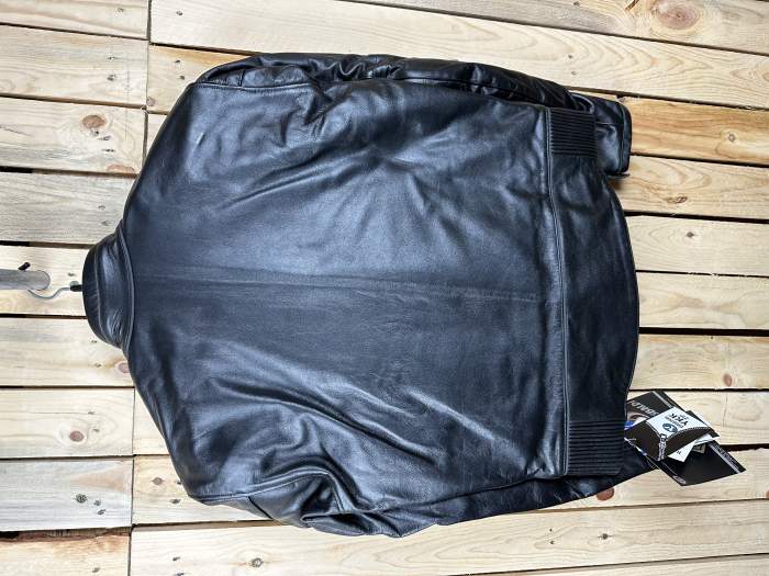 CHAQUETA T-L DE MOTO GARIBALDI NEGRA 2