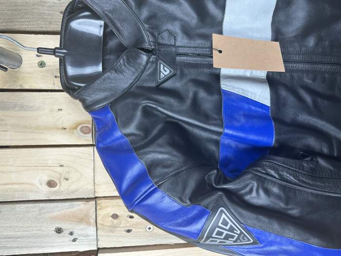 CHAQUETA T-L DE MOTO GARIBALDI NEGRA 2