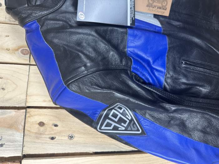 CHAQUETA T-M DE MOTO GARIBALDI NEGRA 2