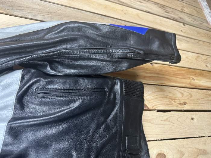 CHAQUETA T-M DE MOTO GARIBALDI NEGRA 2