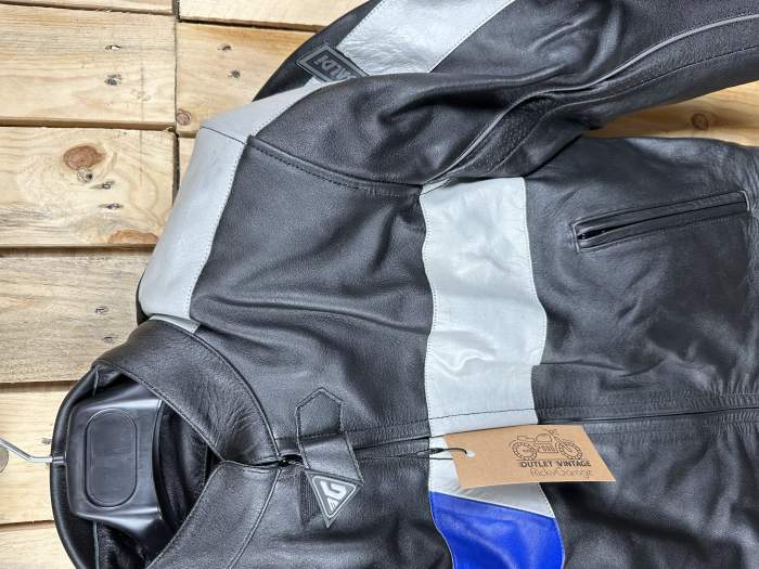 CHAQUETA T-M DE MOTO GARIBALDI MUJER NEGRA 1