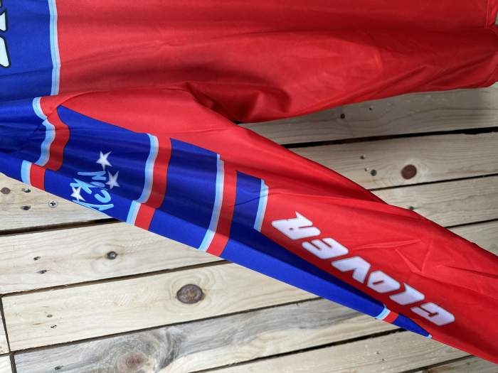 CAMISETA T-XL DE MOTO CLOVER ROJO