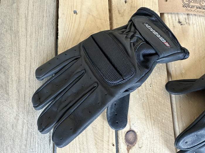 Guantes T-M De Moto Garibaldi Negros