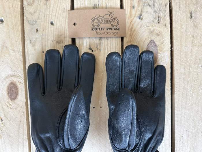 Guantes T-M De Moto Garibaldi Negros