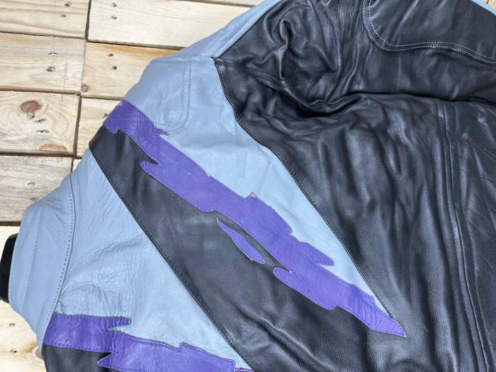 CHAQUETA T-L MOTO GARIBALDI MORADO 52
