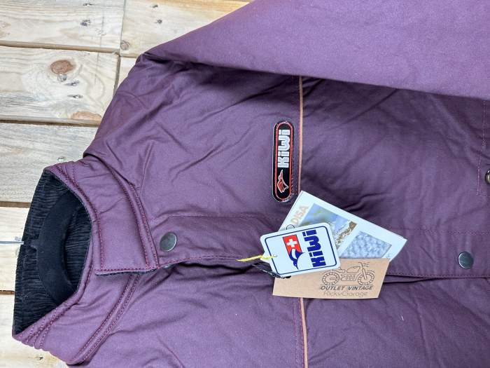 CHAQUETA T-S IMPERMEABLE KIWI GRASA BURDEOS 1