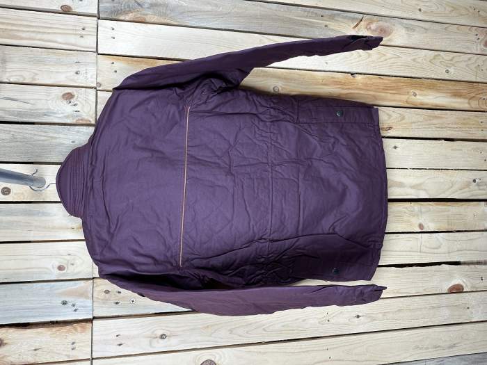 CHAQUETA T-S IMPERMEABLE KIWI GRASA BURDEOS 1