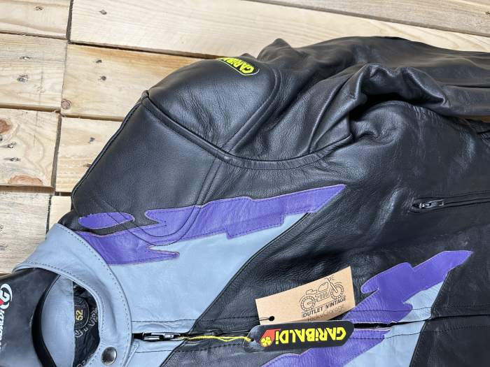 CHAQUETA T-L MOTO GARIBALDI MORADO 52