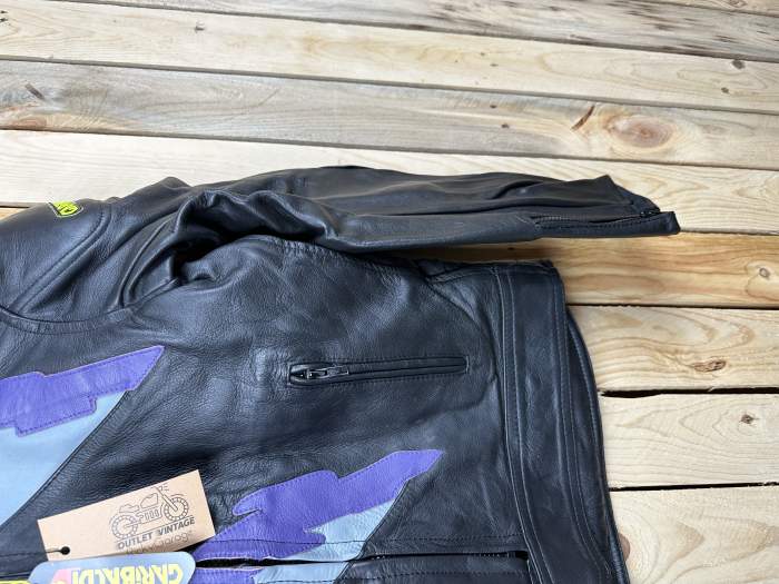 CHAQUETA T-L MOTO GARIBALDI MORADO 52