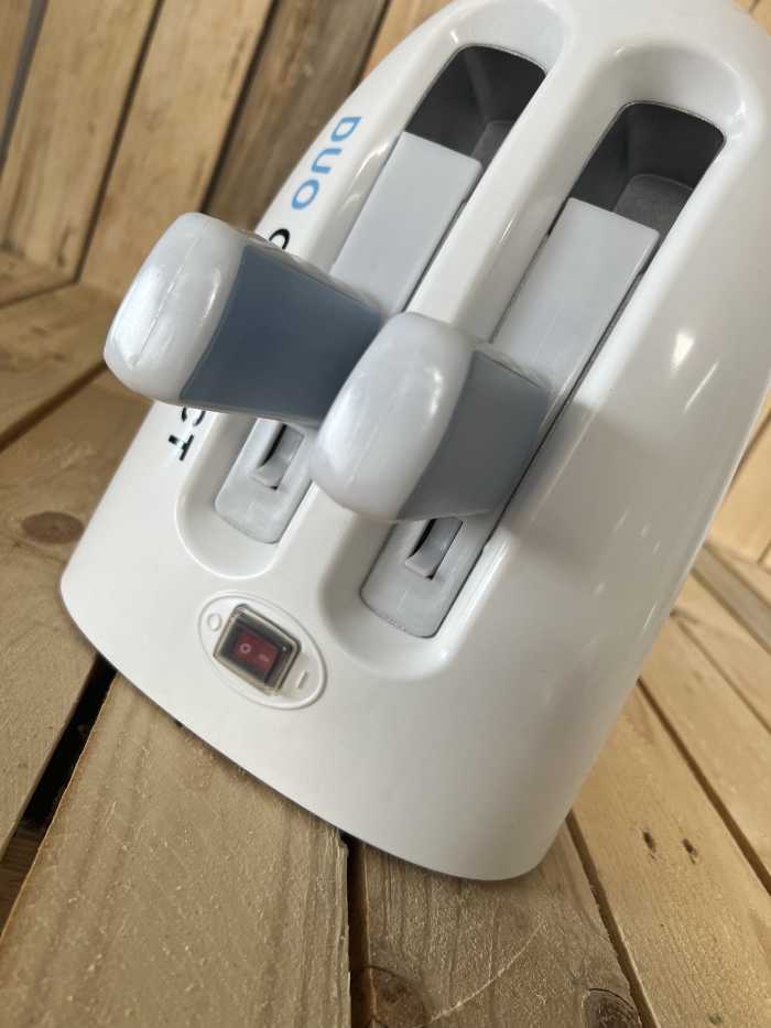 CALENTADOR DE CERAROLL-ON DUO COMPACT - QrBox.es