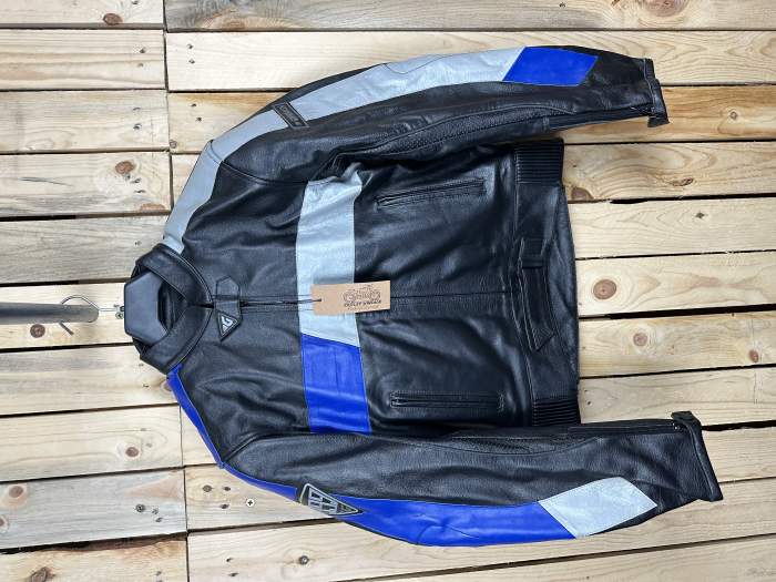 CHAQUETA T-S DE MOTO GARIBALDI COMPETICION NEGRO