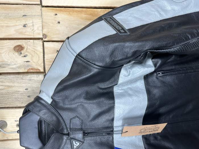 CHAQUETA T-S DE MOTO GARIBALDI COMPETICION NEGRO