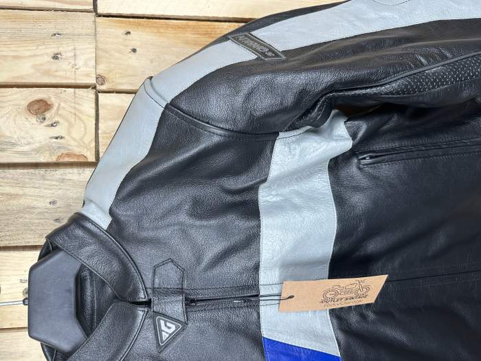 CHAQUETA T-S DE MOTO GARIBALDI COMPETICION NEGRO