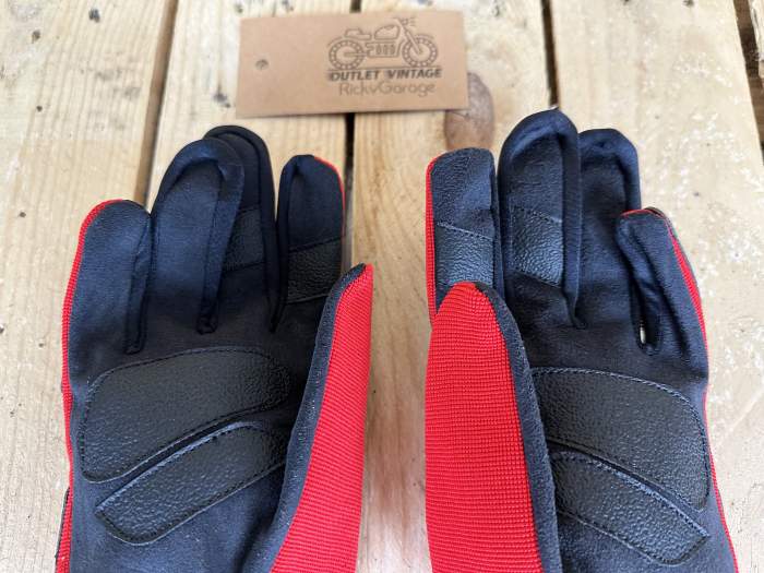 GUANTES T-S DE MOTO GARIBALDI ROJOS
