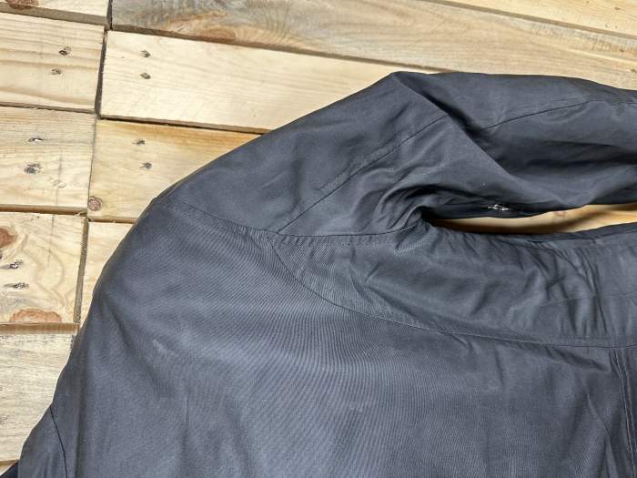 CHAQUETA T-S MOTO IMPERMEABLE GARIBALDI NEGRA 1