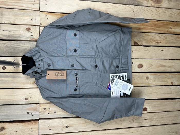 CHAQUETA T-S MOTO GARIBALDI TERM IMPERMEABLE GRIS