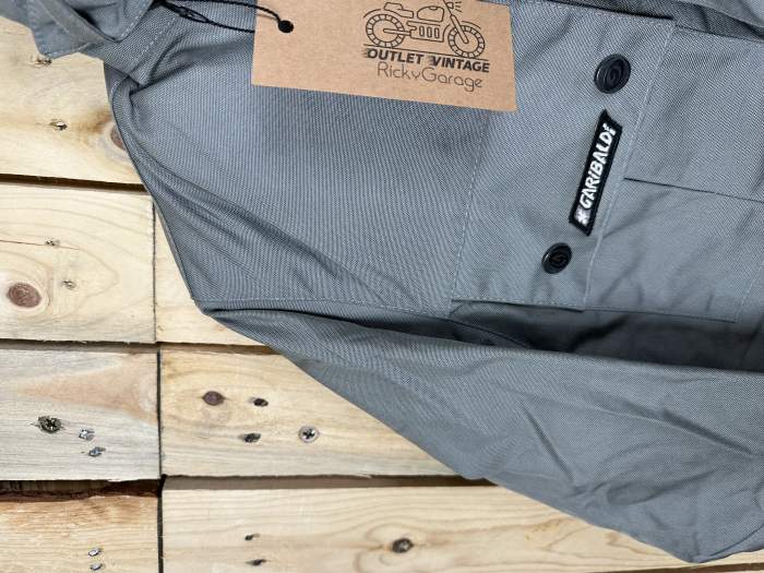 CHAQUETA T-S MOTO GARIBALDI TERM IMPERMEABLE GRIS