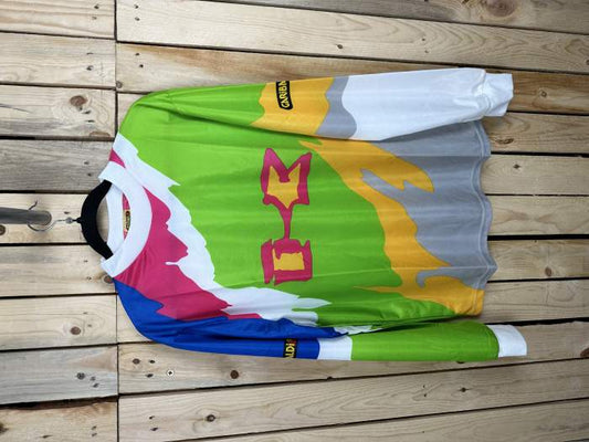 CAMISETA T-M DE MOTO KAWASAKI RAINBOW