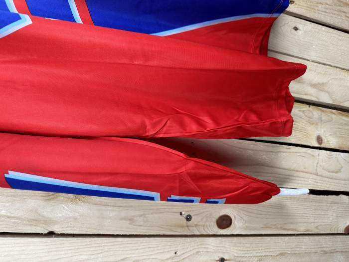 CAMISETA T-L DE MOTO CLOVER ROJO