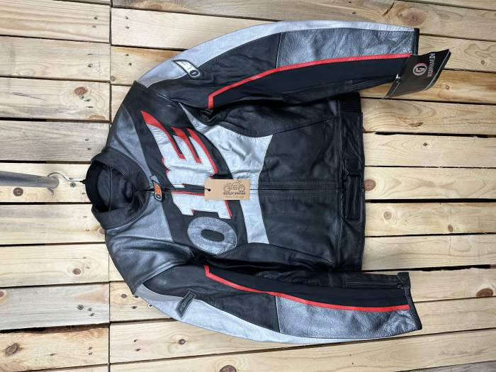 CHAQUETA T-L DE MOTO GARIBALDI O1E NEGRA 1