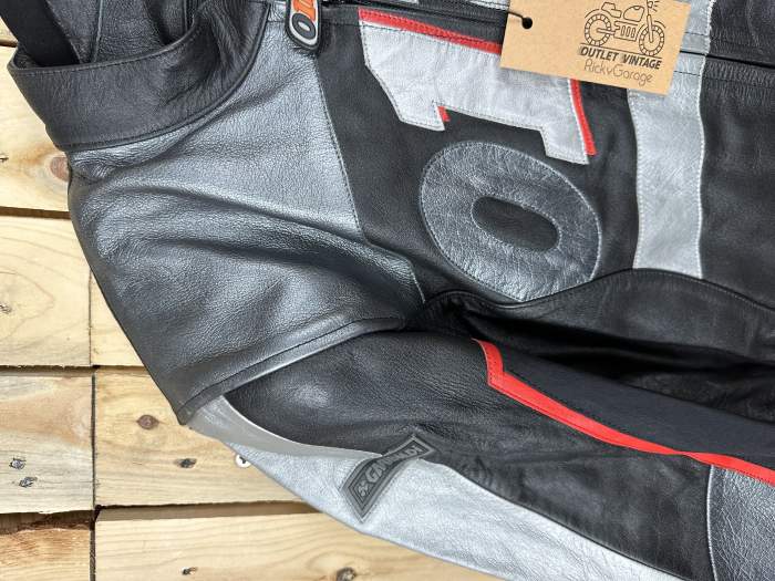 CHAQUETA T-L DE MOTO GARIBALDI O1E NEGRA 1