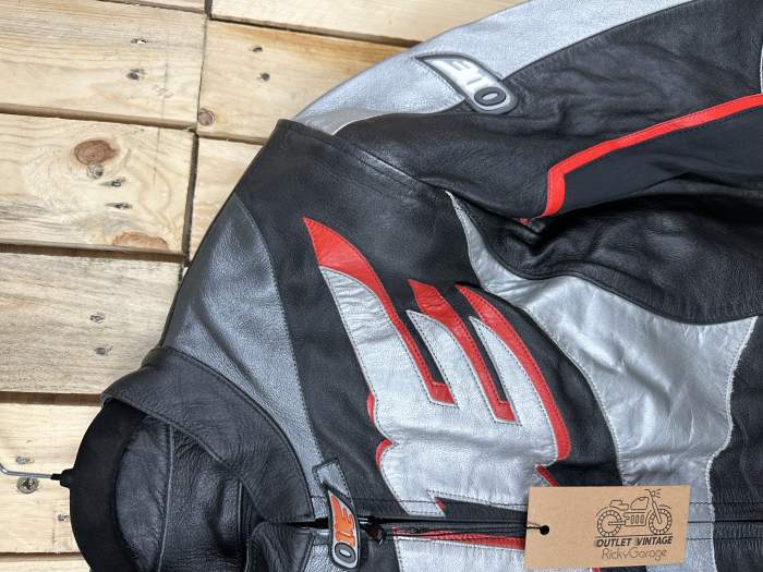 CHAQUETA T-L DE MOTO GARIBALDI O1E NEGRA 1