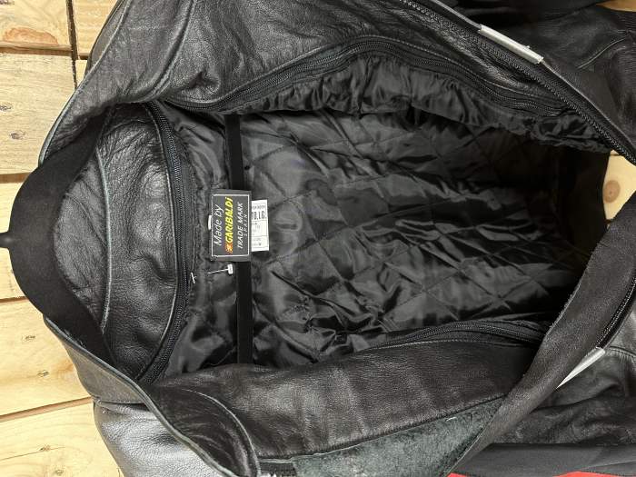 CHAQUETA T-L DE MOTO GARIBALDI O1E NEGRA 1