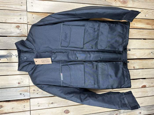 CHAQUETA T-S MOTO GREX NEGRA