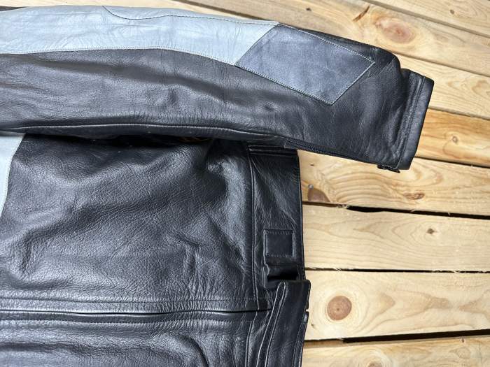 CHAQUETA T-M DE MOTO GARIBALDI NEGRA 3