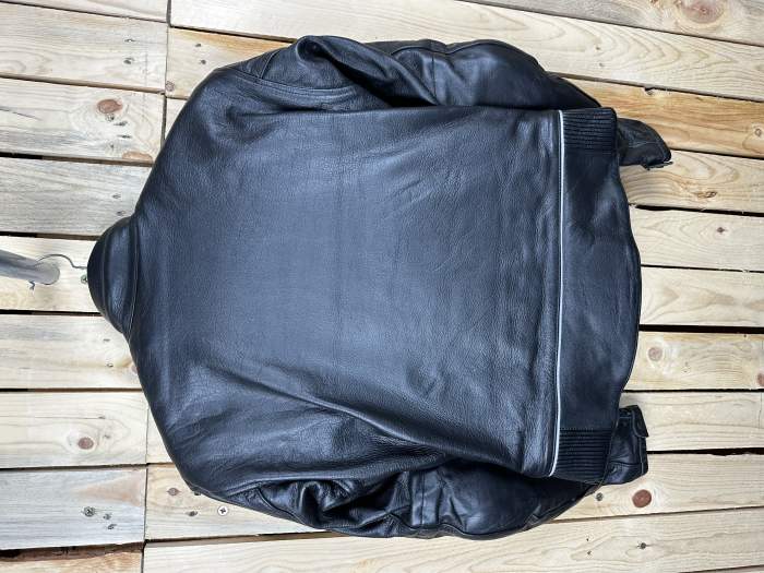 CHAQUETA T-M DE MOTO GARIBALDI NEGRA 3