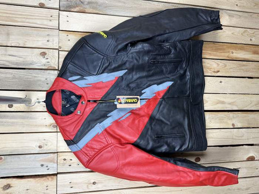 CHAQUETA T-XL MOTO GARIBALDI ROJO 58