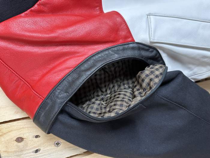 CHAQUETA T-M CASUAL GARIBALDI ROJO