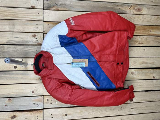 CHAQUETA T-M DE MOTO VASARI ROJO