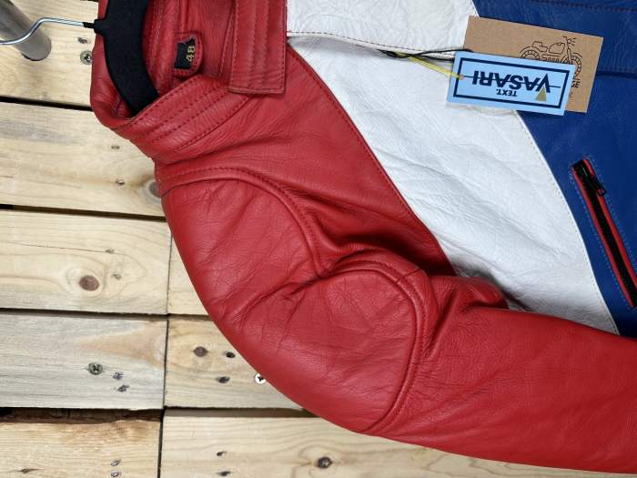 CHAQUETA T-M DE MOTO VASARI ROJO