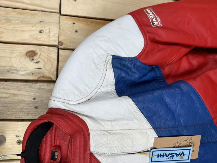 CHAQUETA T-M DE MOTO VASARI ROJO