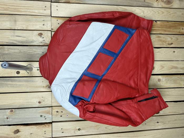 CHAQUETA T-M DE MOTO VASARI ROJO