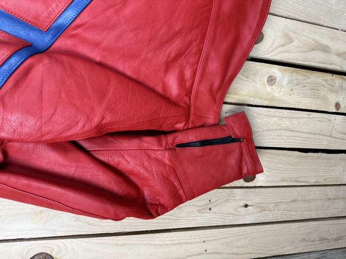 CHAQUETA T-M DE MOTO VASARI ROJO