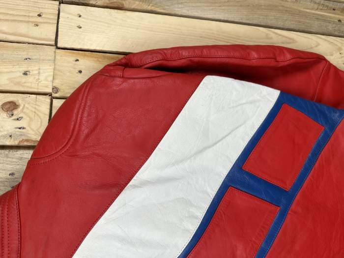 CHAQUETA T-M DE MOTO VASARI ROJO