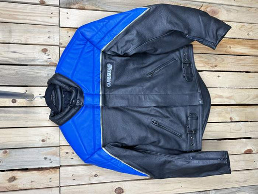 CHAQUETA T-XL MOTO GARIBALDI AZUL