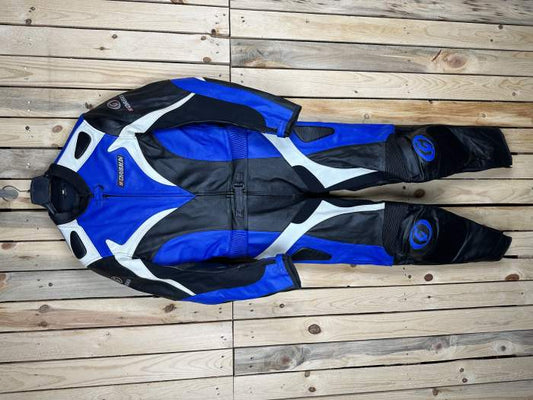 MONO T-M MUJER  2PIEZAS COMPETICION GARIBALDI AZUL