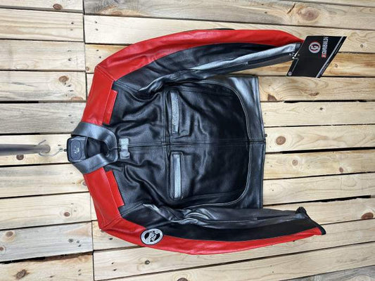 CHAQUETA T-S DE MOTO GARIBALDI BLUE BIKER NEGRO