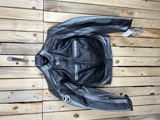 CHAQUETA T-S DE MOTO GARIBALDI BLUE BIKER GRIS