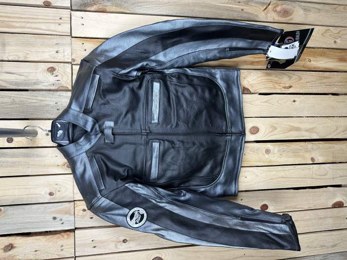 CHAQUETA T-M MOTO GARIBALDI BLUE BIKER NEGRO 2