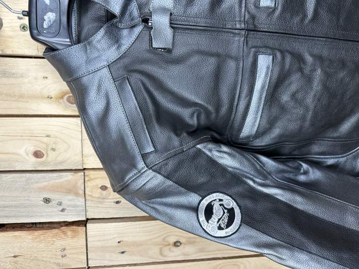 CHAQUETA T-M MOTO GARIBALDI BLUE BIKER NEGRO 2