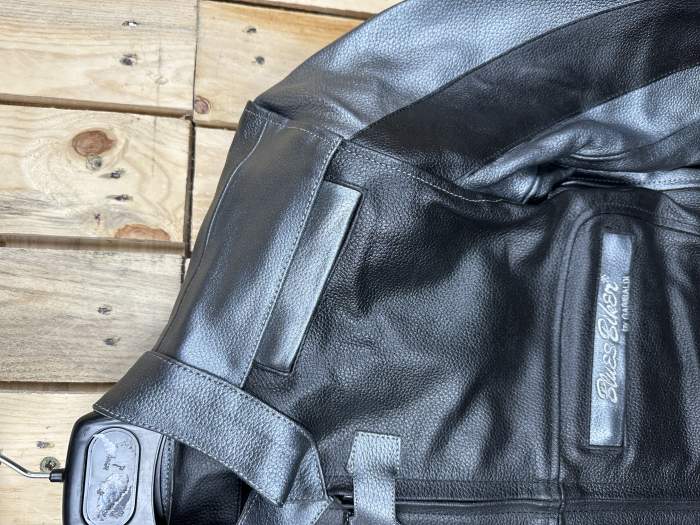 CHAQUETA T-M MOTO GARIBALDI BLUE BIKER NEGRO 2